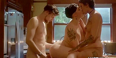 Couple Invites A Friend Over For Dinner And End Up Having