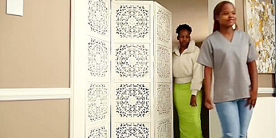 Lesbian Masseuse Makes Busty Babe Squirt