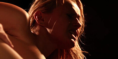 Oiled up horny babe sensual doggystyle after pussy licking