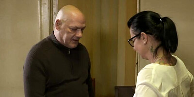 Watch well-proportioned lady's scene
