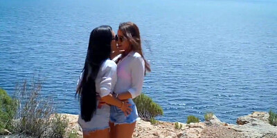 Alberto Blanco, Apolonia Lapiedra And Sybil Kailena - Awesome Threesome Out Of The Blue!