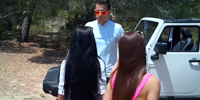 Alberto Blanco, Apolonia Lapiedra And Sybil Kailena - Awesome Threesome Out Of The Blue!