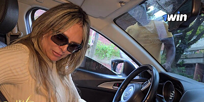 Colombian big tit milf picks up BBC stranger in her car and takes him home - Monique Fuentes