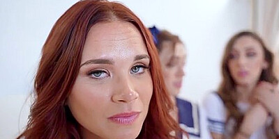 Gracie Gates And Dani Blu - Bisex 18yo Schoolgirls Skipping Classes On Big Male