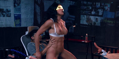 Stepson cock is the best thing for a grieving pussy