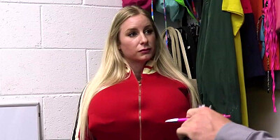 Volleyball stealing milf PE teacher busted