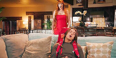 Lauren Phillips And Axel Haze In Caring Mature Milf Catches Her Neighbors Stepson