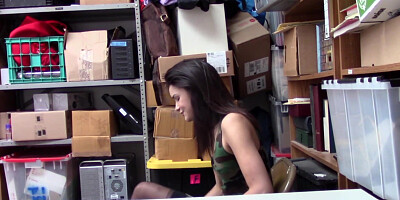 ShopliftersPunished.com - Fetching nubile has to pound ultra-kinky cop or go to prison for shoplifting from supermarket