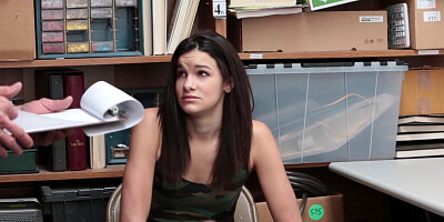 ShopliftersPunished.com - Fetching nubile has to pound ultra-kinky cop or go to prison for shoplifting from supermarket