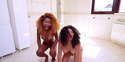 Lady Ana And Rebeca Villar Wet Mega Gangbang, 6on2 Get Anal Destruction