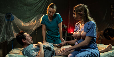 ...Ashley Lane and Anna Claire Clouds get fucked with relish...