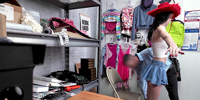 Bony Bella Nova determines to use her twat to avoid going to prison