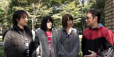 Orgy action with glamour floozy from Caribbeancom