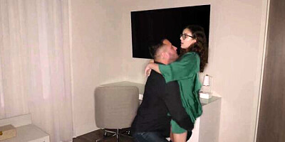 Danny Mountain and Leana Lovings's blowjob trailer by New Sensations