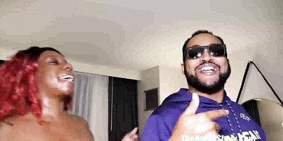 Glamorous Cali's ebony sex