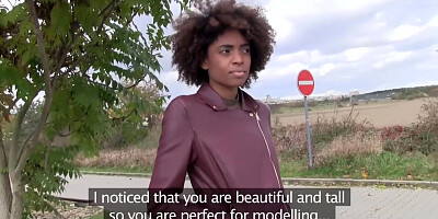 Ebony Babes Fucked Outdoors - Compilation From