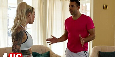 Hot Martial Arts Instructor Karma Rx Fucks her Student