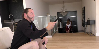 ...Watching My Daughter Go Black: Bulls Enormous Dicks...