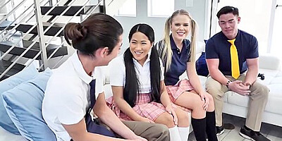 Alona Bloom And Percy Sires In Stepsister Swapping Is Perfect With Naughty