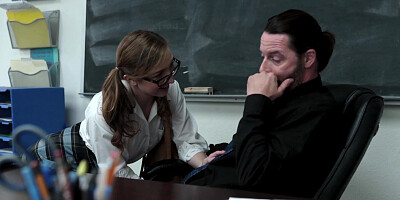 Horny student Gracie May Green rammed hard after seducing her hot teacher Jack Vegas