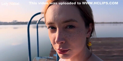 Loly Nebel In I Met A Sad Cutie On The Dock... Fucked Her And The Sadness Was Gone!