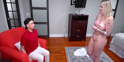 Johnny Love Xxx And Sub Girl - Delivery Guy Gets Lucky With Horny Fucking Him As A Tip 12 Min
