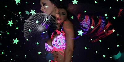 Big tits video with provocative Romi Rain from PUBA