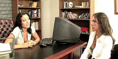 Adorable Capri Cavanni and Zoey Holloway's hd scene