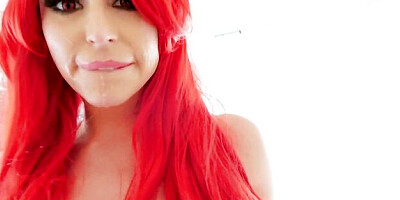 PUBA featuring Christiana Cinn's facial scene