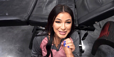 Hot point of view action with Tyler Steel and Diamond Franco