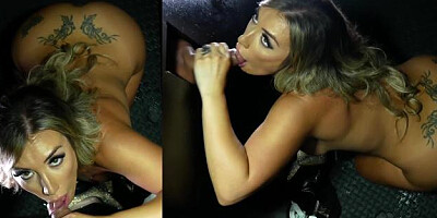 ...Gloryhole Secrets: Mia James: The Cock Sucker Queen...