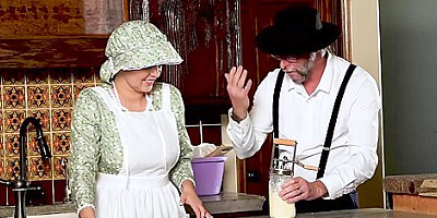 Jack Vegas, Ziggy Star And Nick Strokes In Serving My Amish Community