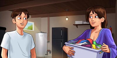All Sex Scenes With Step Mom and Step son Debbie In the Game -Huge Hentai,Cartoon, Animated Porn