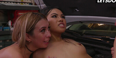 Sexy Angels Decide To Scam Rich Guys Full Scene