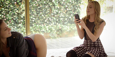 TUSHY BFFs Cassidy Klein and Aubrey Star Do Anal