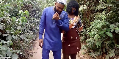 African Amateur Party Couple Sneaks Off For Outdoor Public Bj 7 Min