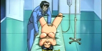 Bondage anime pregnant with gagging hard sex
