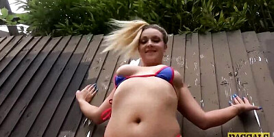 Sultry Pascal White's big cock clip