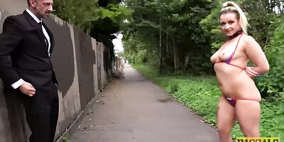 Sultry Pascal White's big cock clip