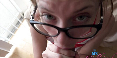 Riley Star's blue eyes porn by ATK Girlfriends