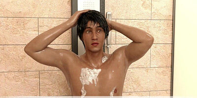 My Stepbrother's Wife #33 While sharing the bathroom with John, Jennifer masturbated