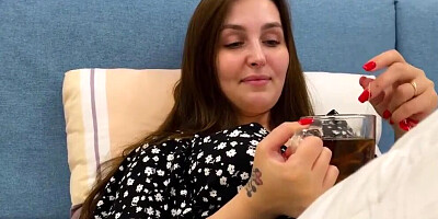 For A Young Stepmom Ended With Stepson'S Sperm On Her Pussy