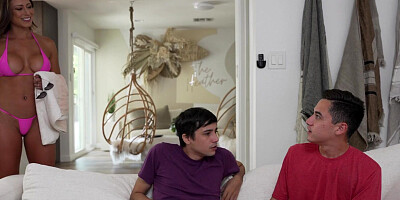 Perfect MILF Cassie Del Isla Loves Attention from Two Young Studs and Isn't Shy of Getting It S1:E6