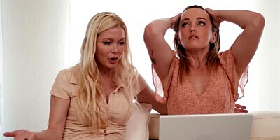 girlsWay - squirting MILF charlie forde gets orgasms from sexy serene siren's raw fingering skills