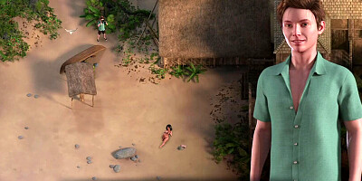 TreasureOfNadia - Mature MILF Masturbates On The Beach E1 #5