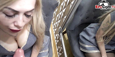 Tempting miss at german clip