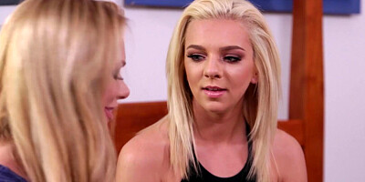 GIRLSWAY - Nosy Religious Neighbor Catches Reena Sky & Stepdaughter Tiffany Watson Fucking PART 1&2 - Melissa Moore