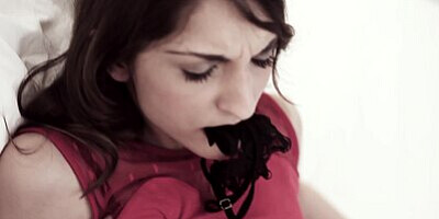 Dominant beauty fucks her cute girlfriend to an intense orgasm