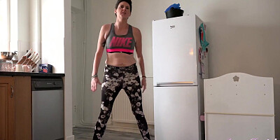 Judys - Working Out With Petite Milf Scarlet
