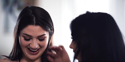 Delightful Queenie Sateen at teen (18+) clip